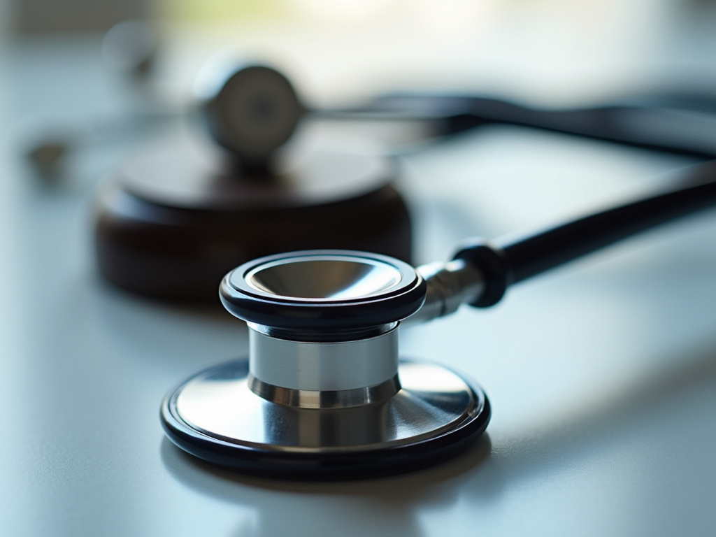 Gavel and stethoscope — serious injury lawyer phoenix
