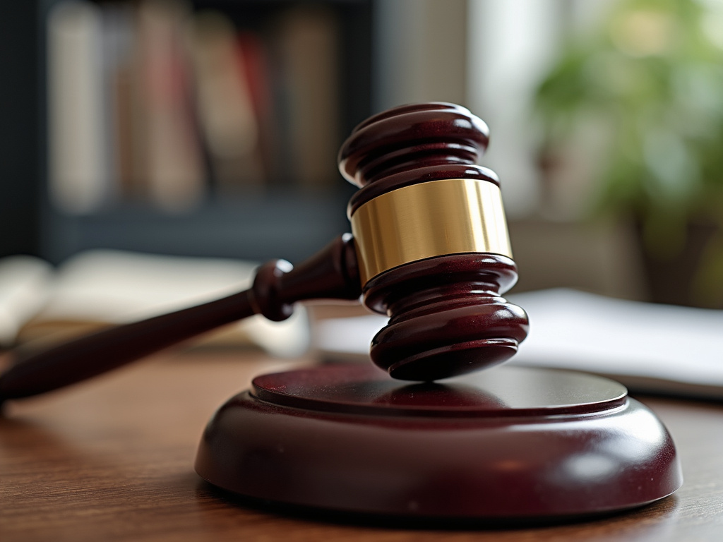 Gavel on desk — nursing home abuse lawyer phoenix