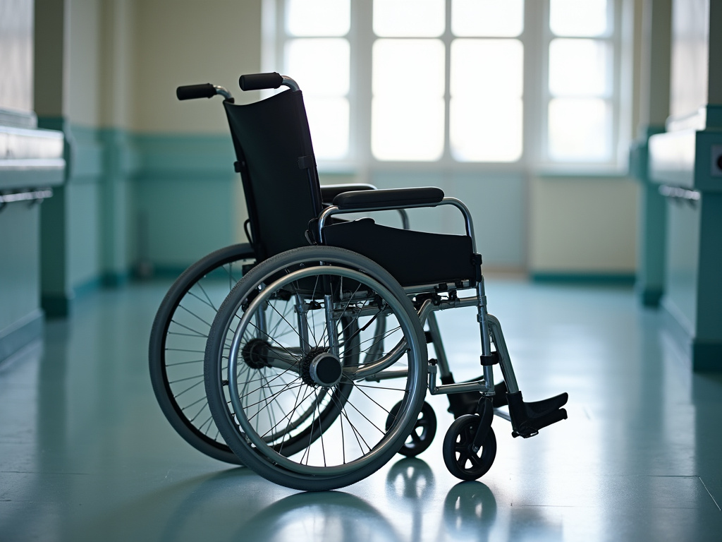 Hospital wheelchair — slip and fall lawyer phoenix