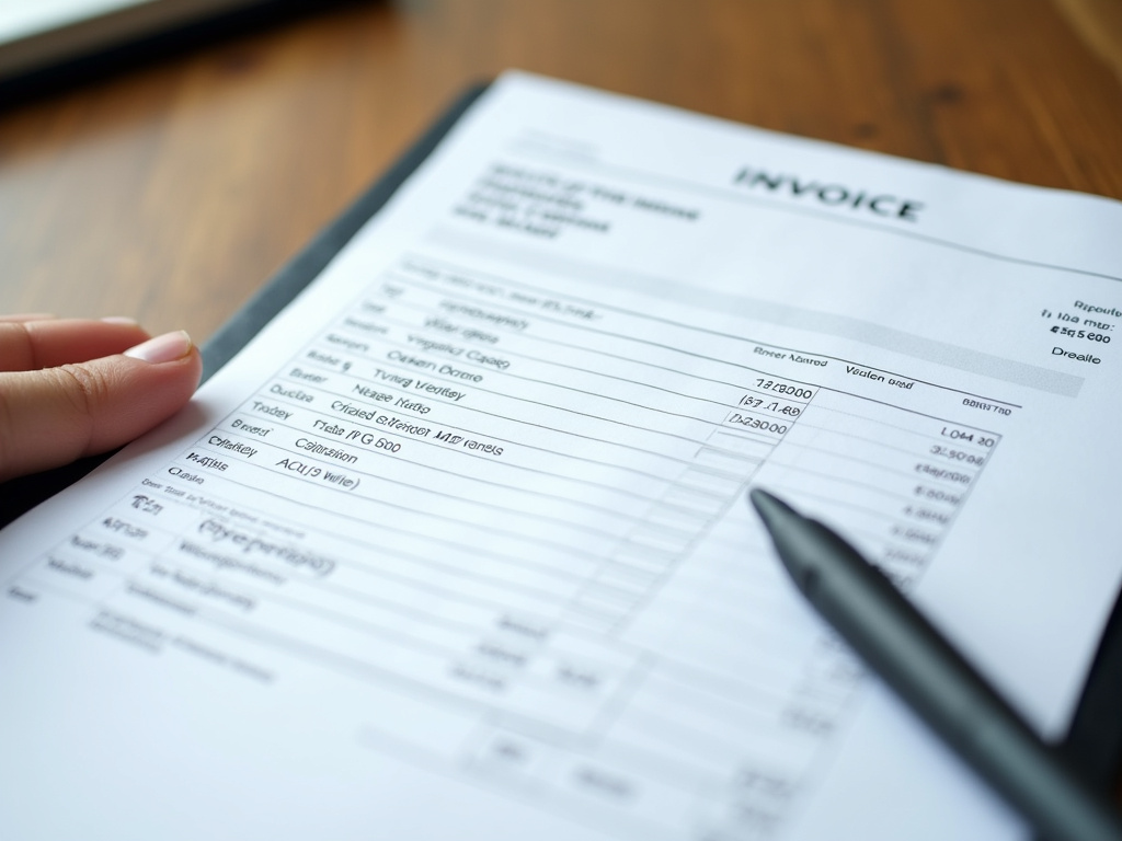 Invoice receipt — deck builders austin