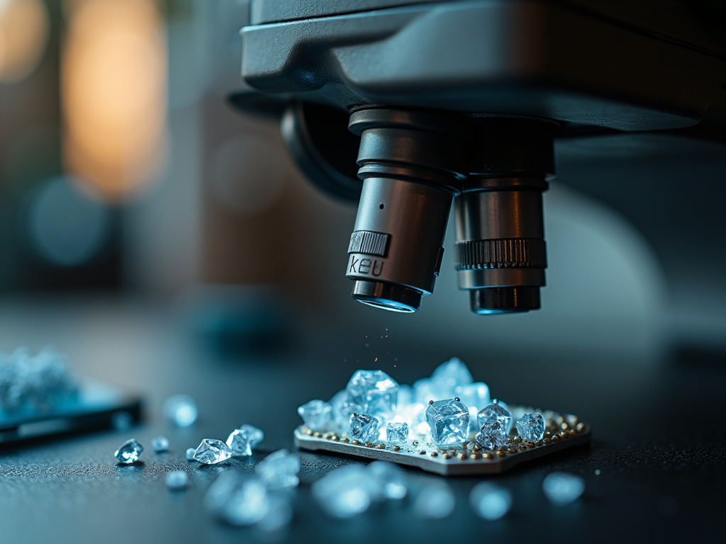 Jeweler's loupe — lab grown diamonds