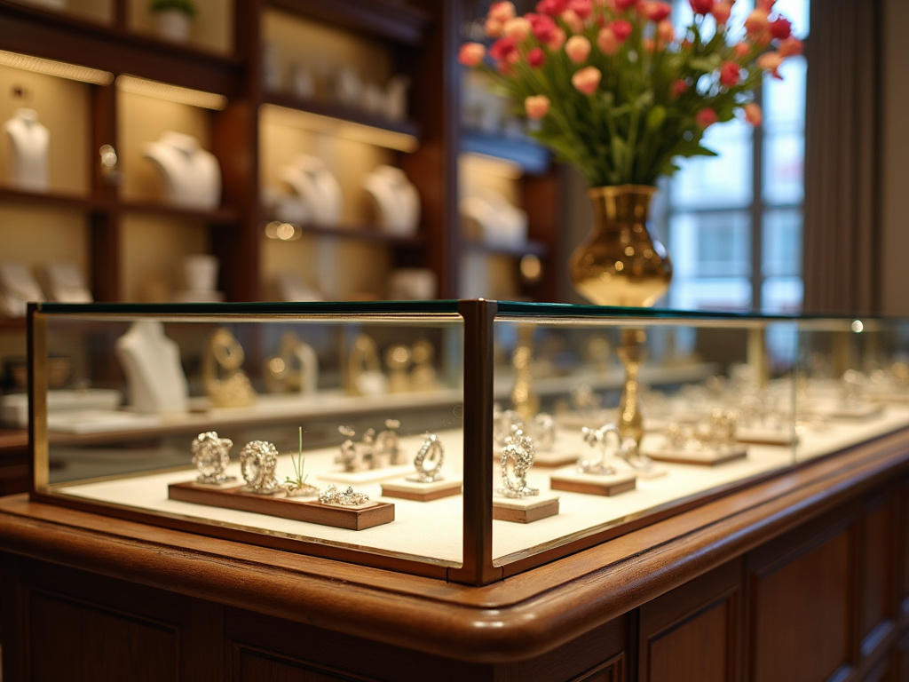 Jewelry store counter — hublot watches