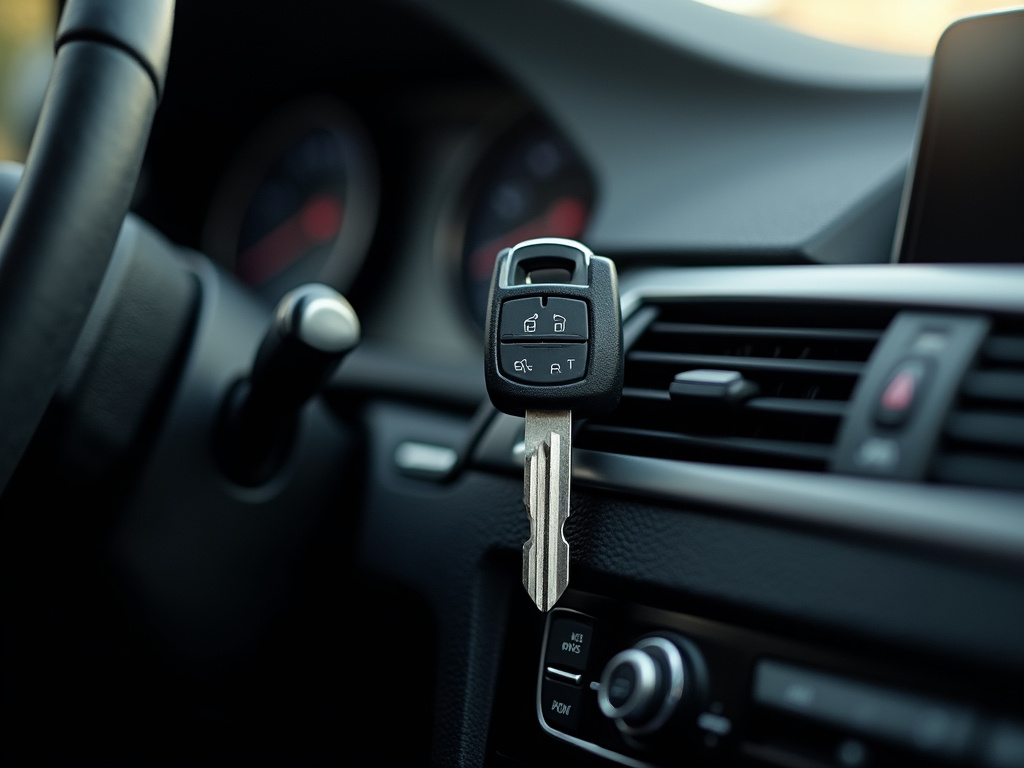 Keys on dashboard — Missouri title loans