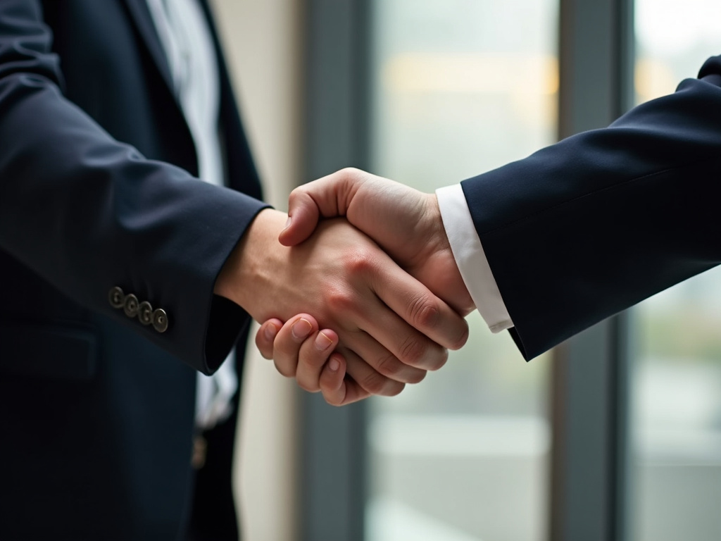 Lawyer shaking hands — rideshare accident lawyer phoenix
