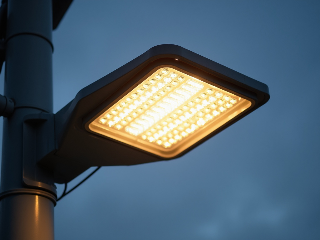 Led streetlight fixture — solar street lights