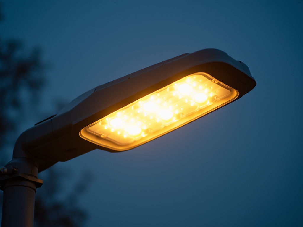 Led streetlight fixture — solar street lights
