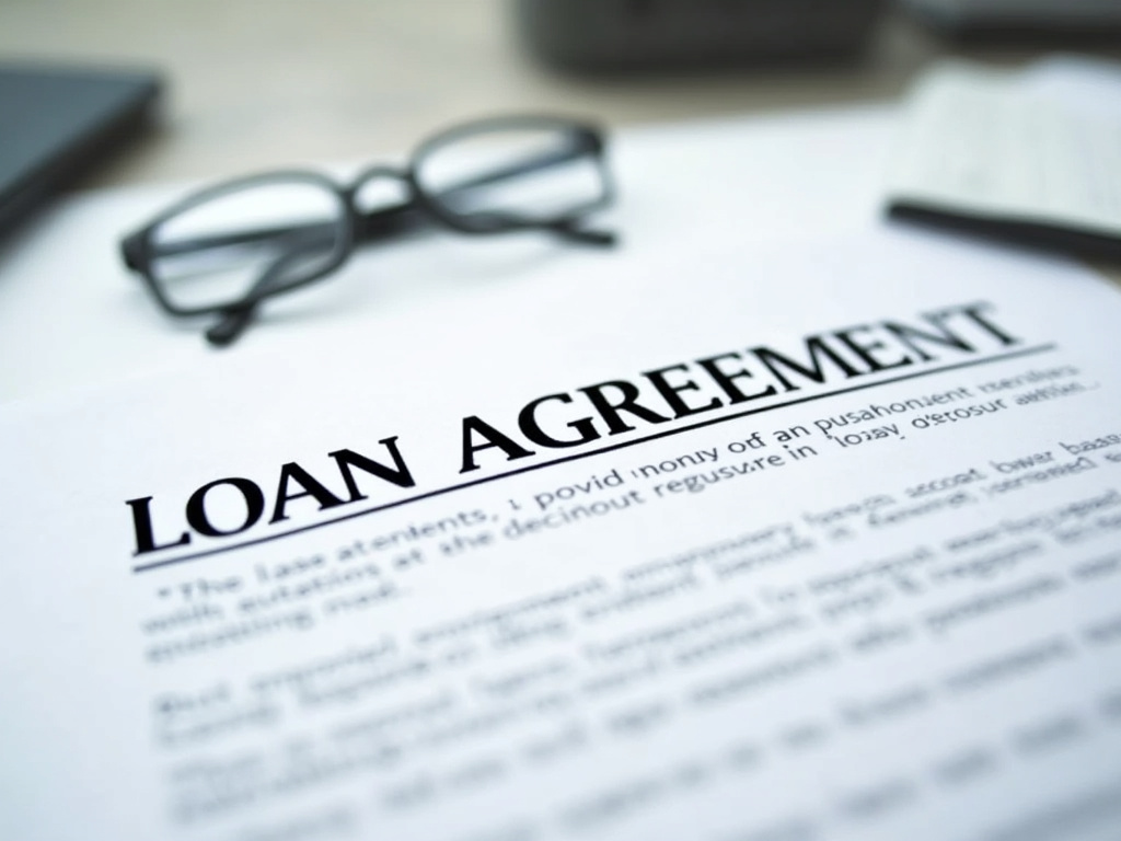 Loan agreement paperwork — Missouri title loans