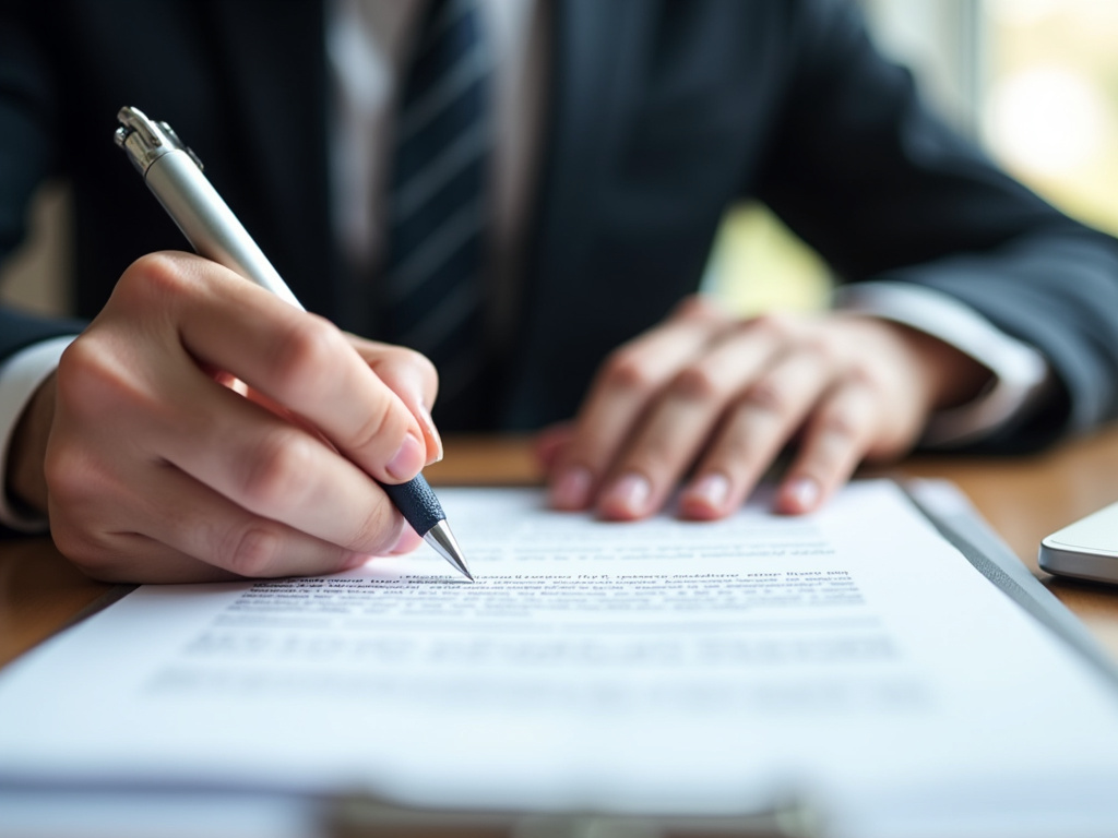 Loan agreement signing — title loans kansas