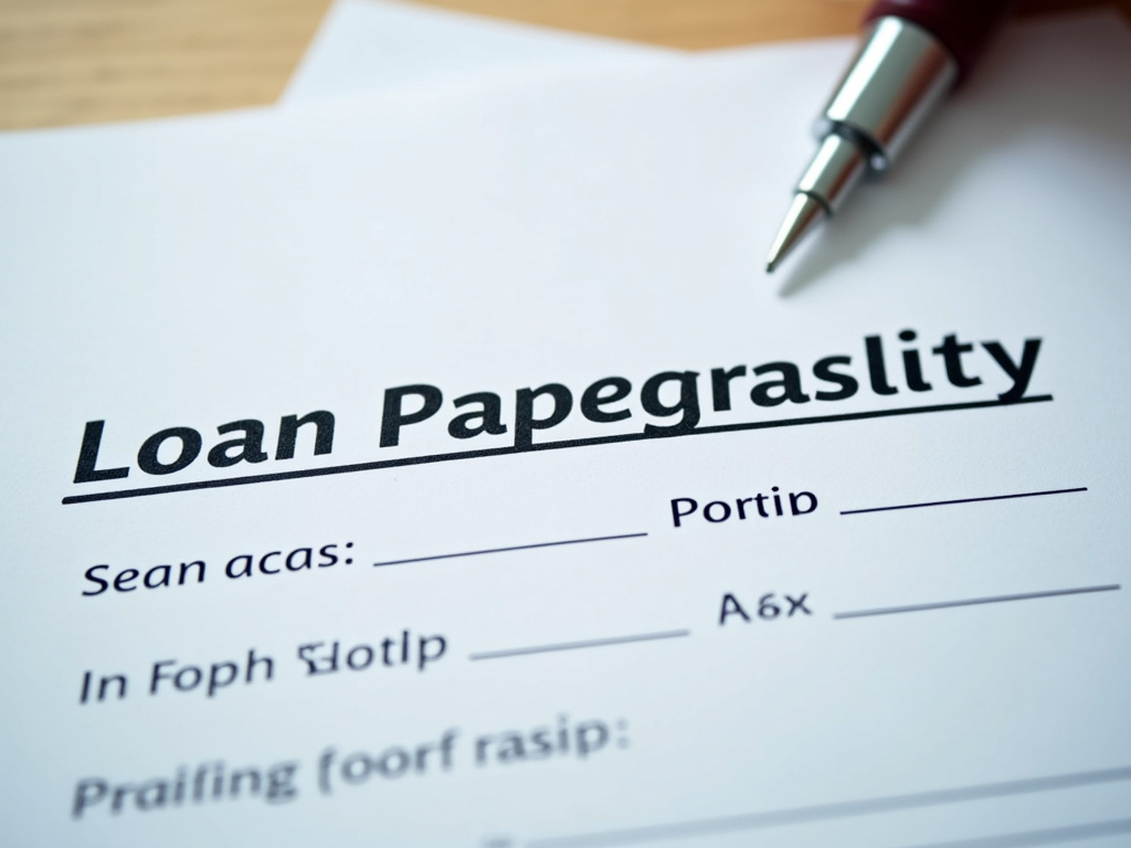 Loan paperwork — Wyoming title loans
