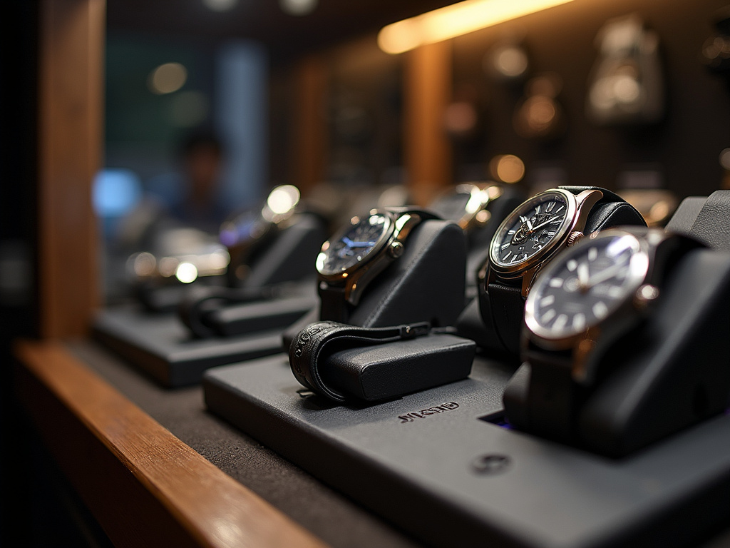 Luxury watch display — longines watches