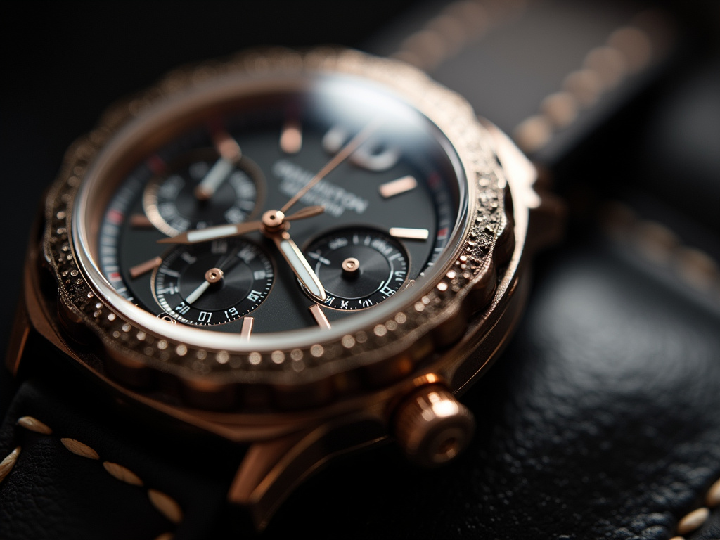 Luxury watch macro — tag heuer watches