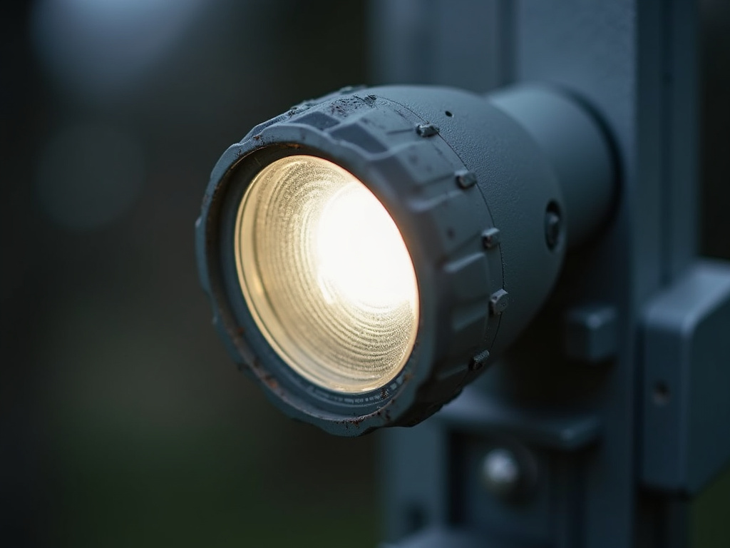 Motion sensor floodlight — all-in-one solar lights