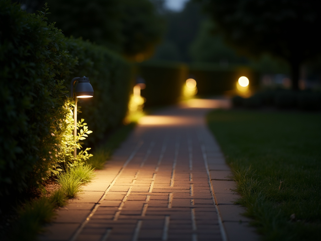Outdoor pathway lighting — all-in-one solar lights
