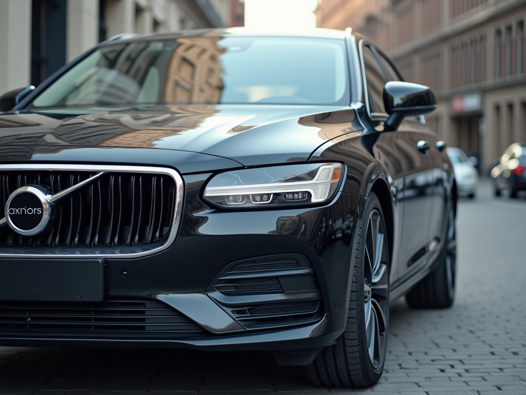 Parked sedan — title loans colorado