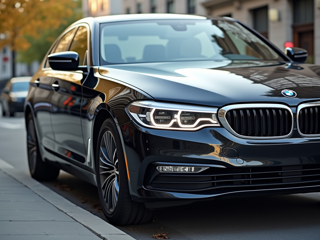 Parked sedan — title loans colorado