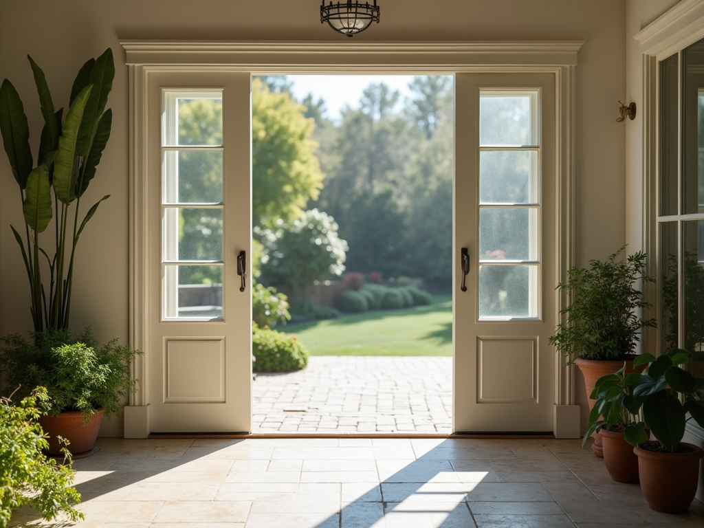 Patio doorway — impact french doors boynton beach fl