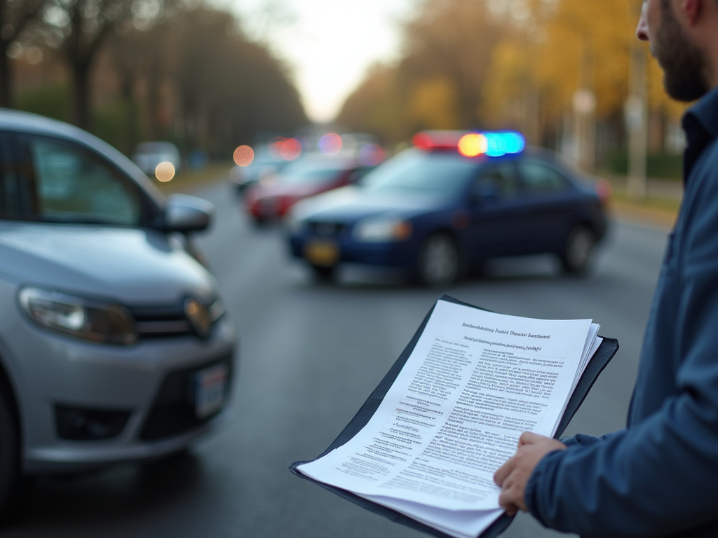 Police accident report — rideshare accident lawyer phoenix