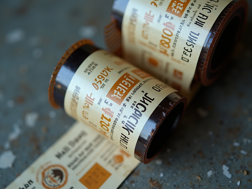 Printed film roll — custom dtf transfers