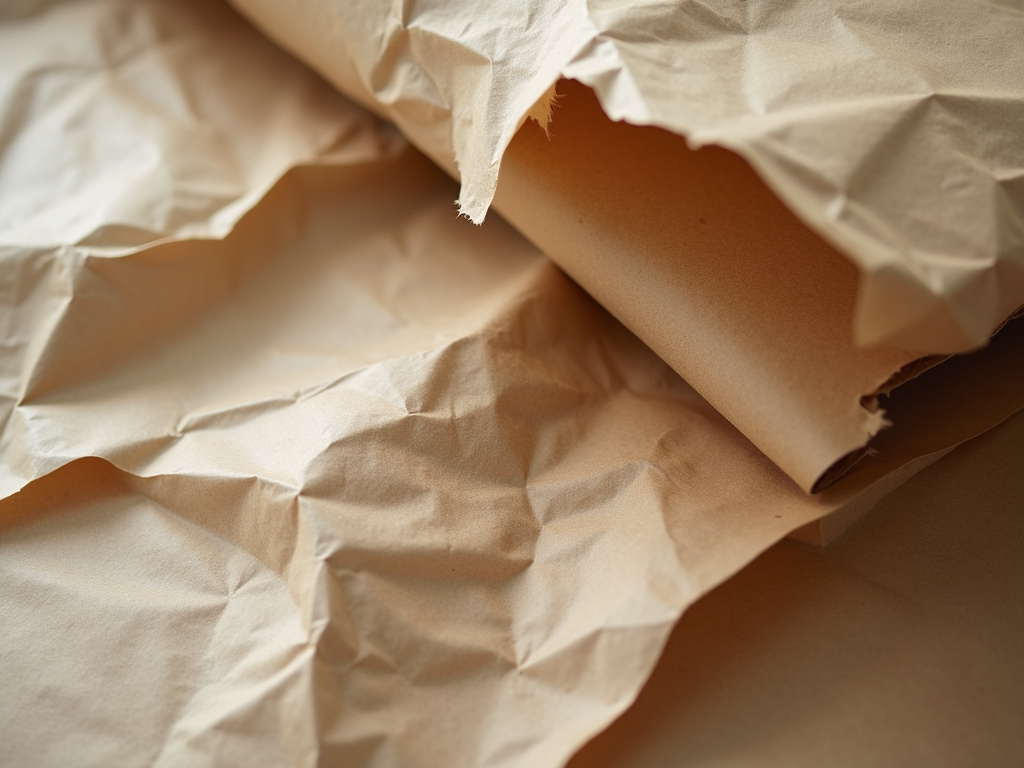 Recycled packing paper — eco-friendly moving