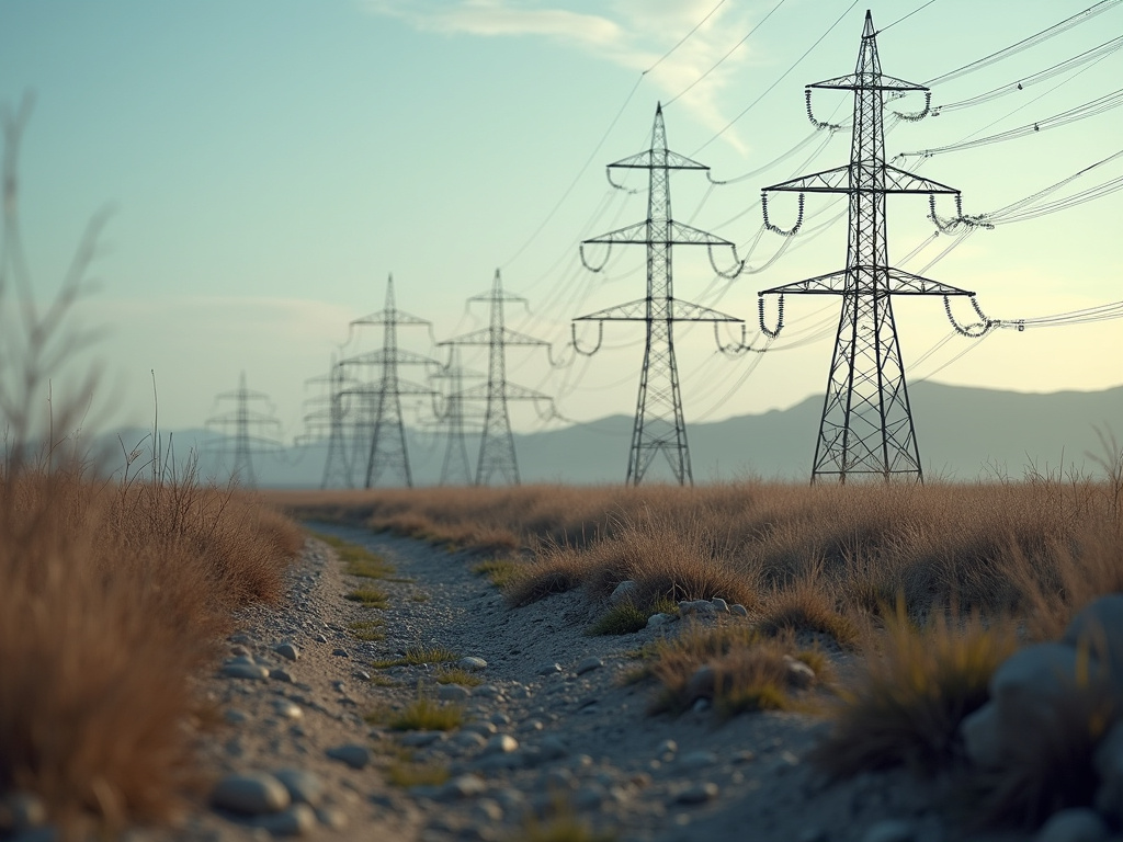Remote power station — off-grid infrastructure lighting