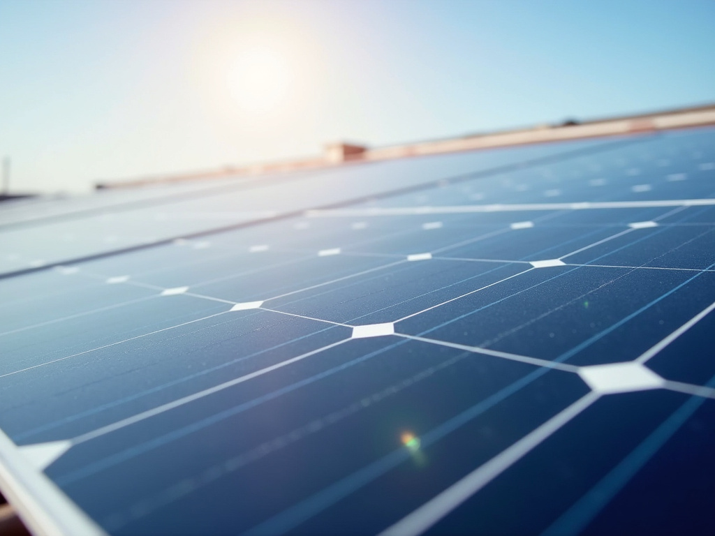 Rooftop solar panel — solar lighting systems