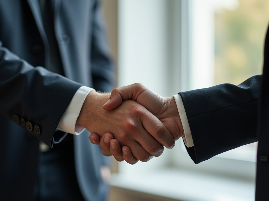 Roommate handshake — student living in Tucson