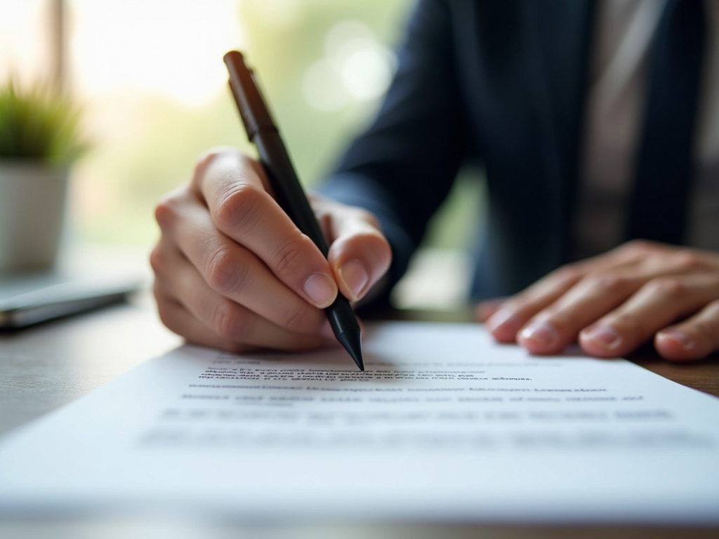 Signing loan contract — title loans massachusetts