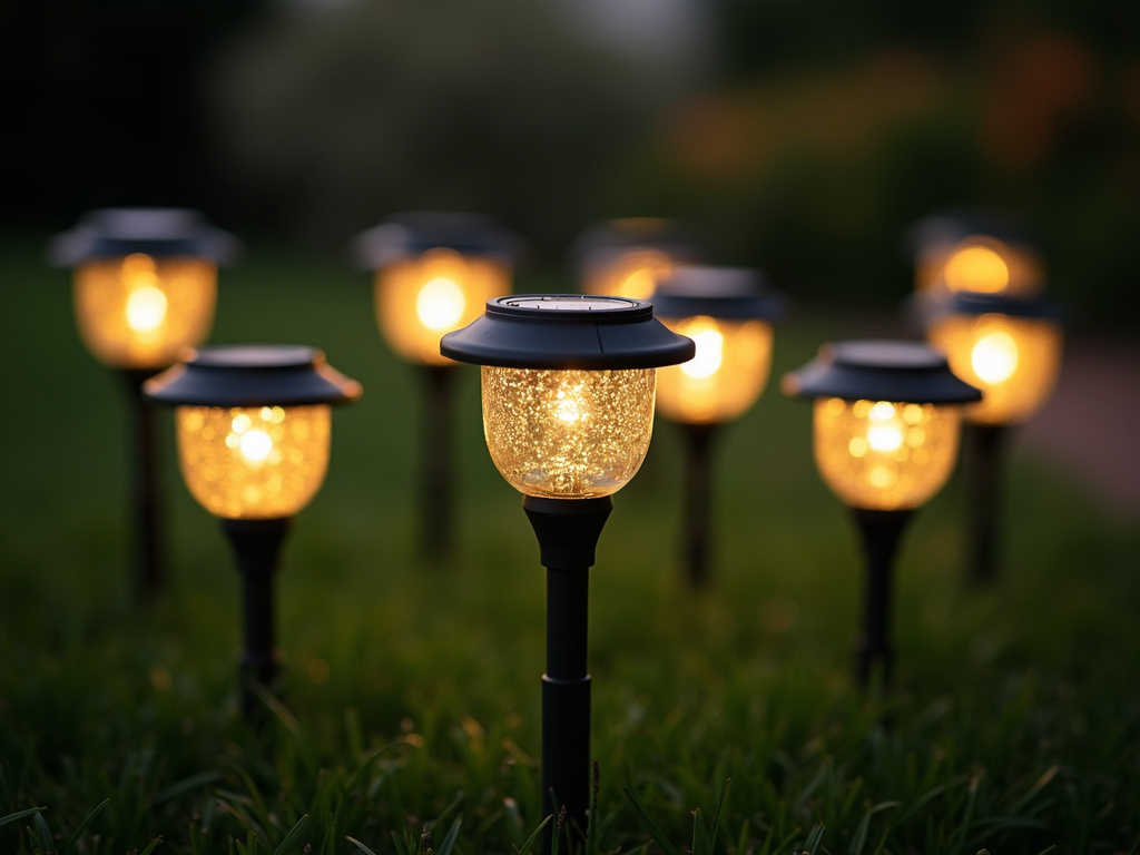 Solar garden lights — solar lighting systems