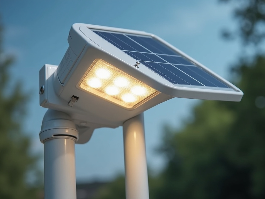 Solar light fixture — all-in-one solar lights