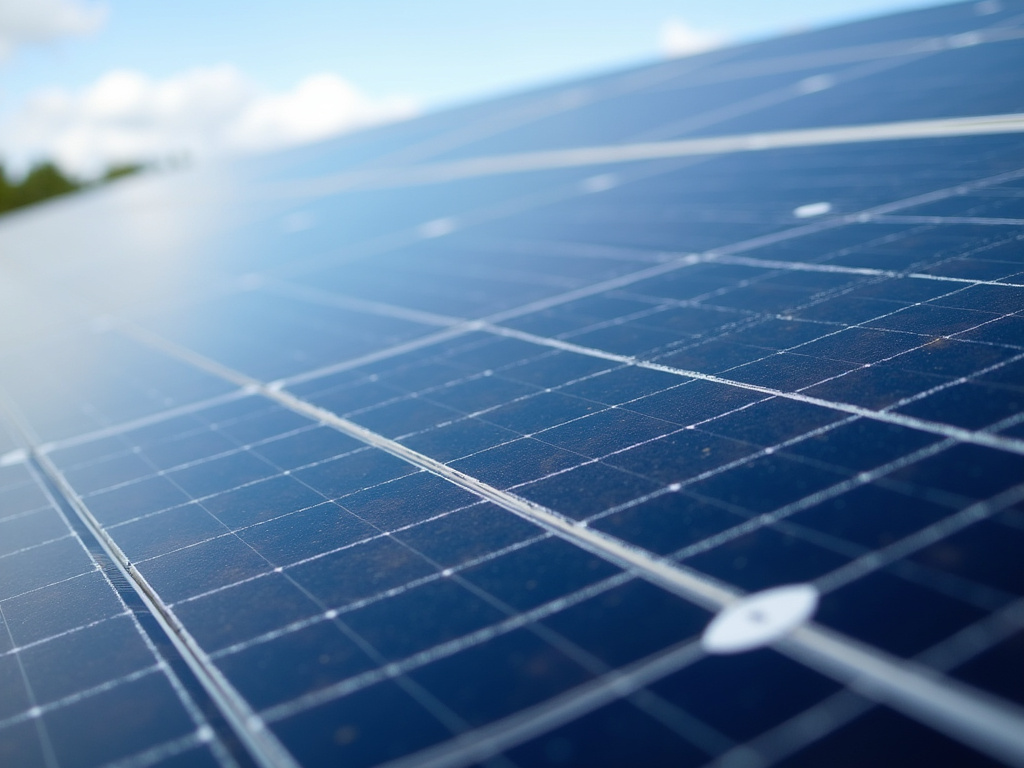 Solar panel array — off-grid infrastructure lighting