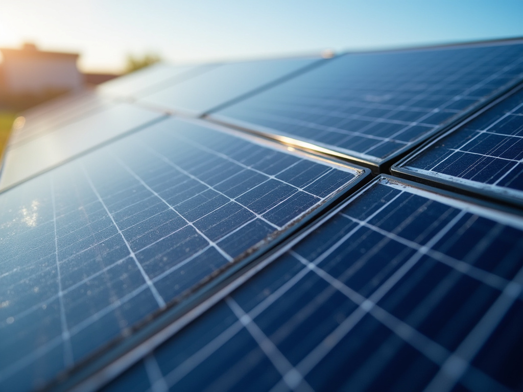 Solar panel intersection — solar traffic light