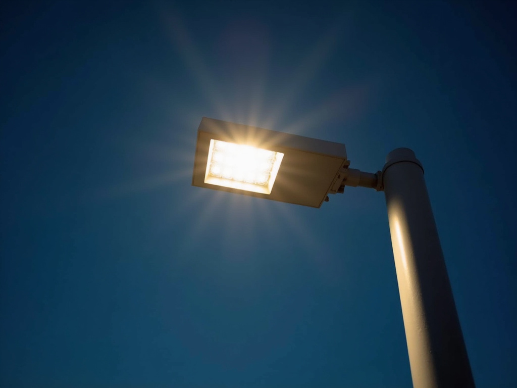 Solar streetlight — off-grid infrastructure lighting