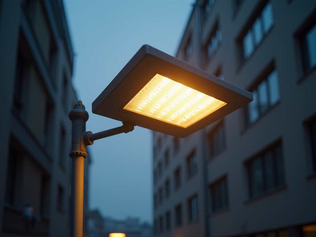 Solar streetlight — off-grid infrastructure lighting