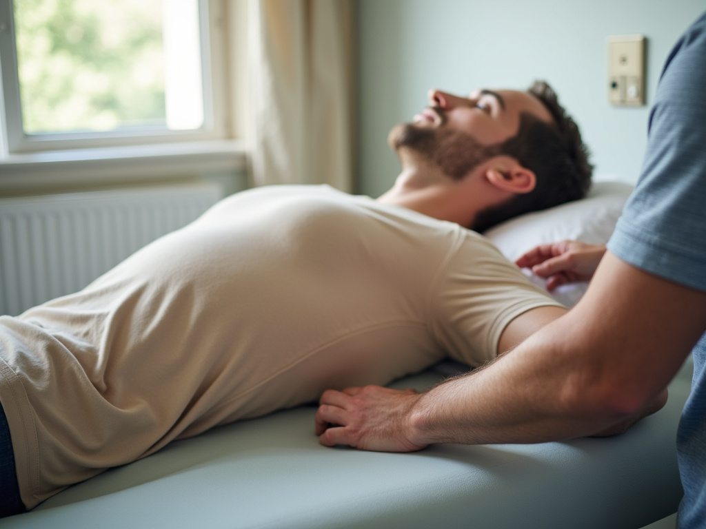 Spinal adjustment table — chiropractor austin