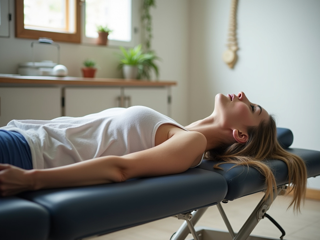 Spinal adjustment table — chiropractor austin