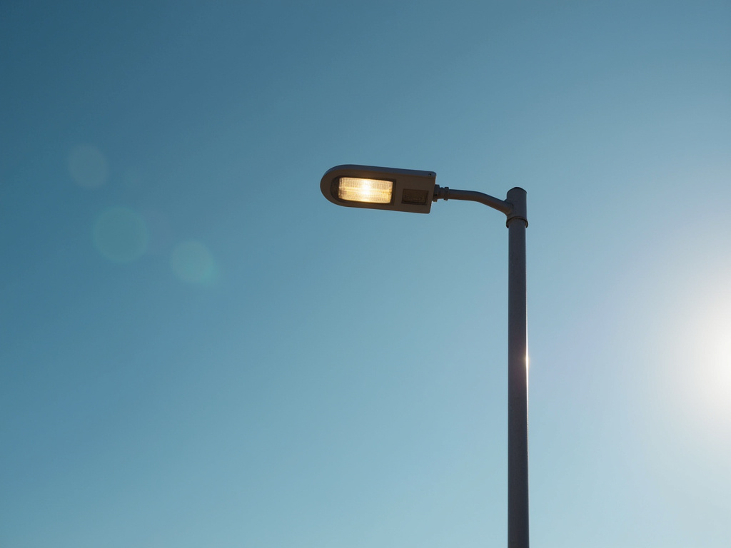 Streetlight pole — solar street lights