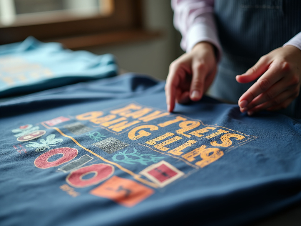 T shirt printing — custom dtf transfers