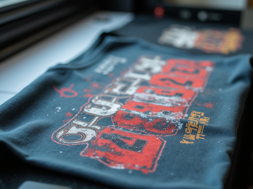 T shirt printing — custom dtf transfers