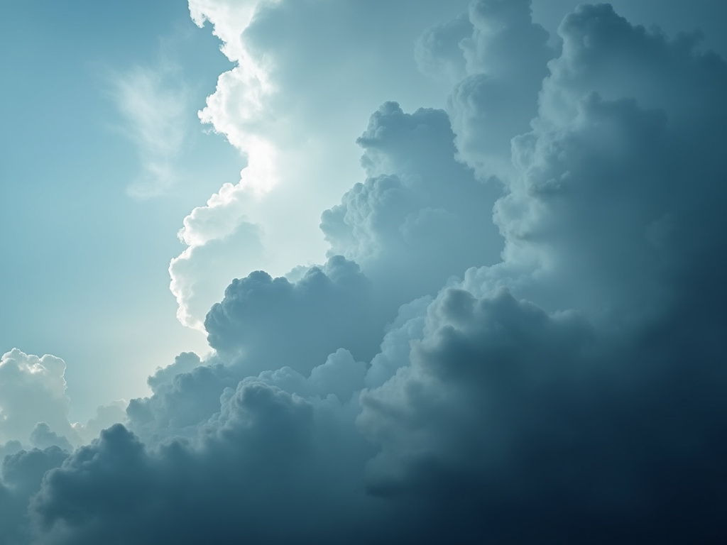 Tropical storm clouds — hurricane windows fort lauderdale