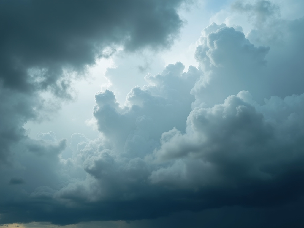 Tropical storm clouds — hurricane windows fort lauderdale