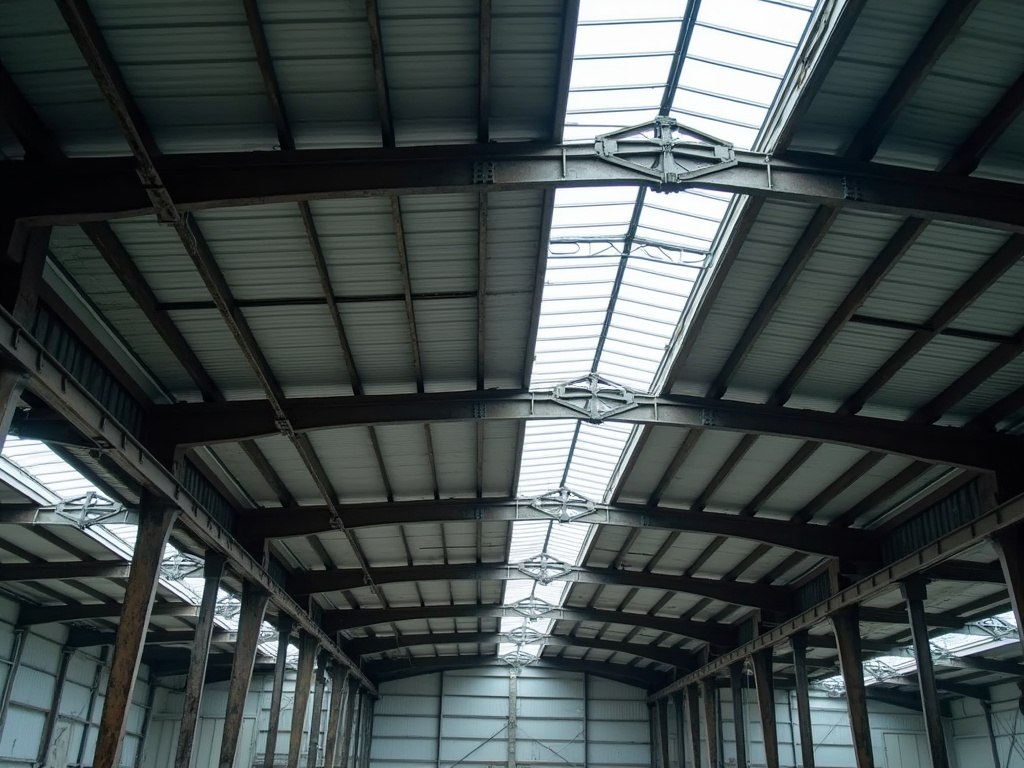 Warehouse interior ceiling — warehouse solar lighting