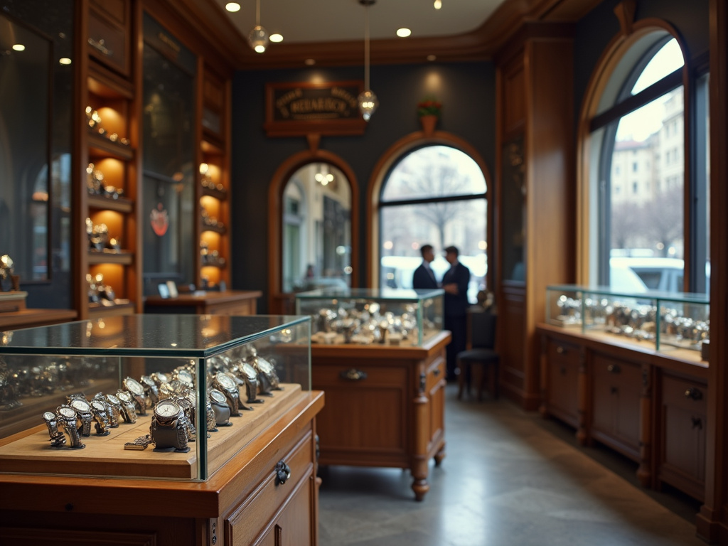 Watch boutique interior — cartier watches