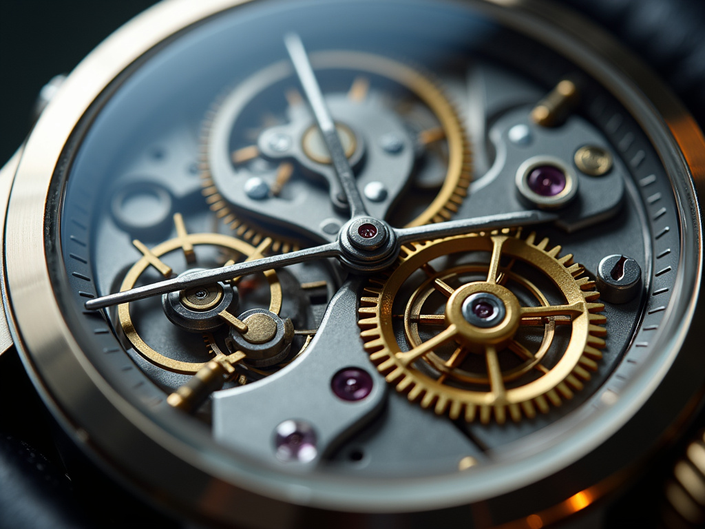 Watch gears closeup — longines watches
