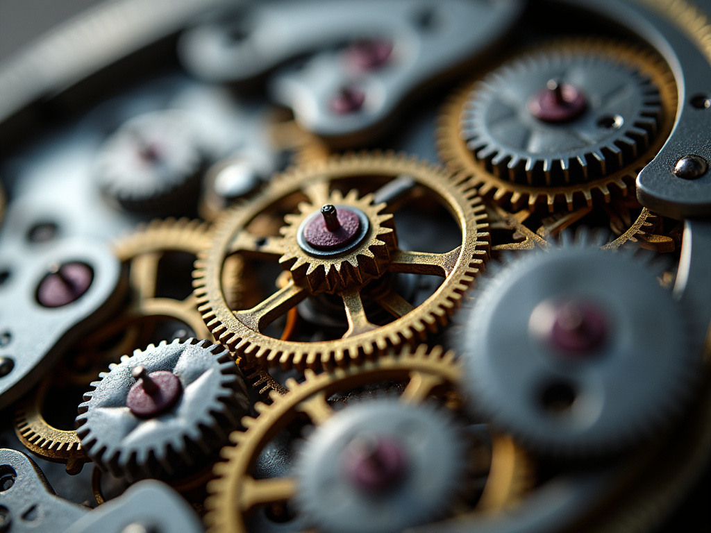 Watch movement gears — omega watches