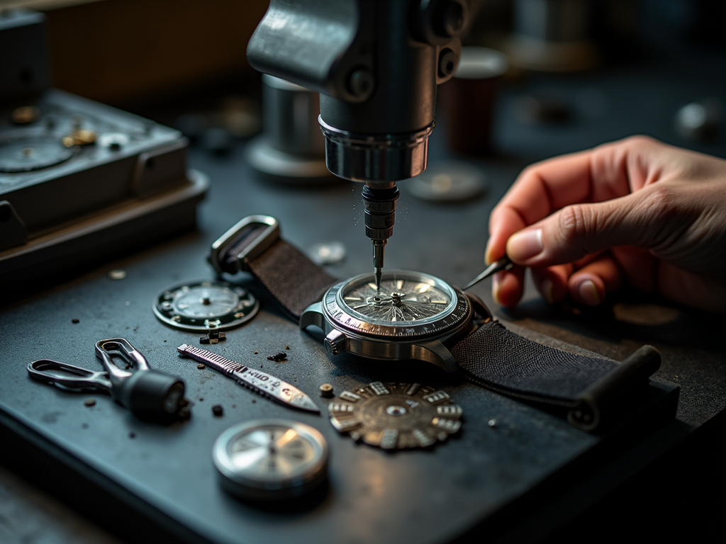 Watch repair bench — tag heuer watches