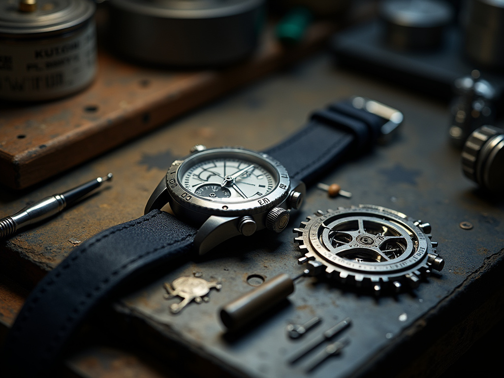 Watch repair workbench — iwc schaffhausen watches