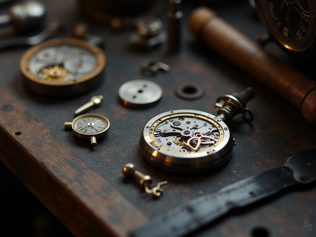 Watchmaker workbench — iwc schaffhausen watches