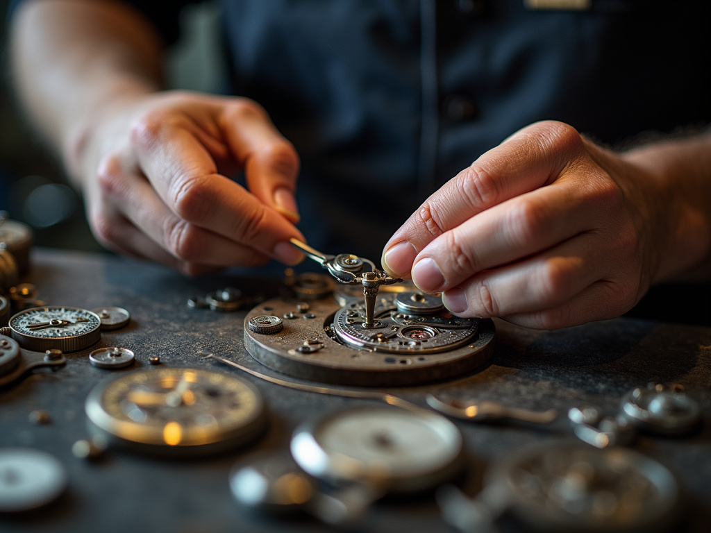 Watchmaker workbench — iwc schaffhausen watches