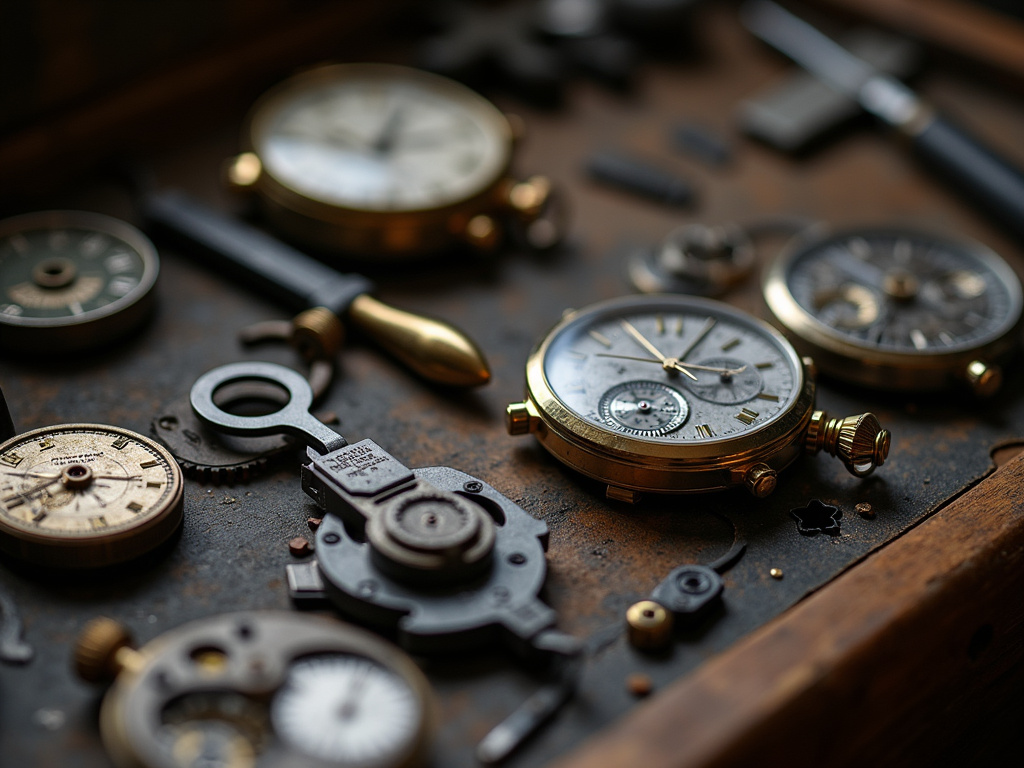Watchmaker workbench — iwc schaffhausen watches