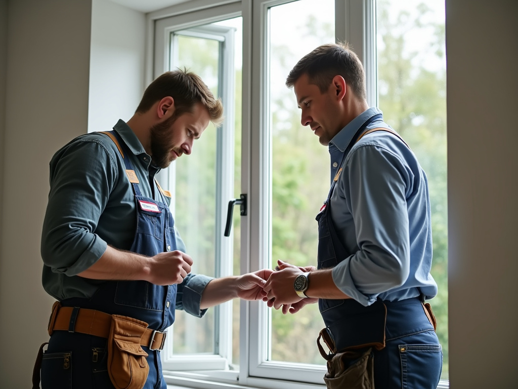 Window installation crew — window replacement wellington fl